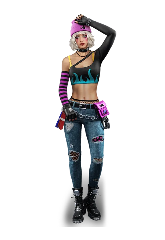 Dasha character art