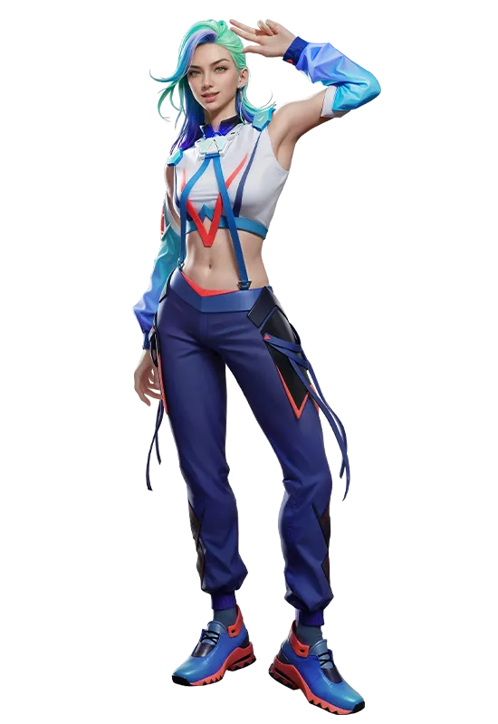 Lila character art