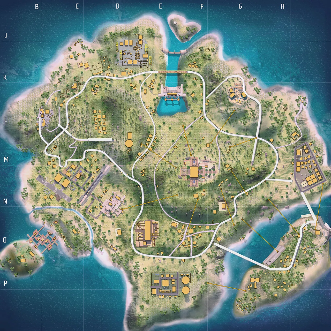 Bermuda overhead map