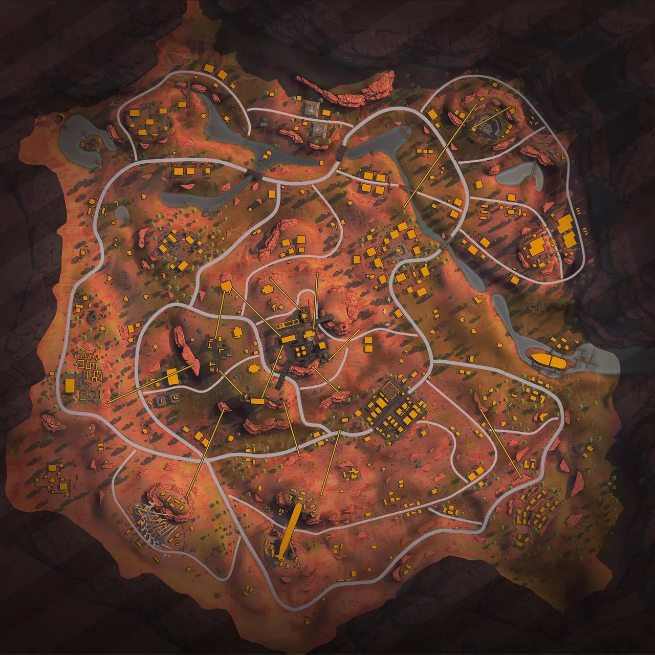 Kalahari overhead map