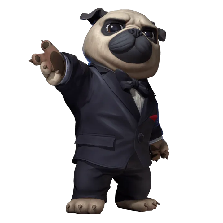 Pug pet art